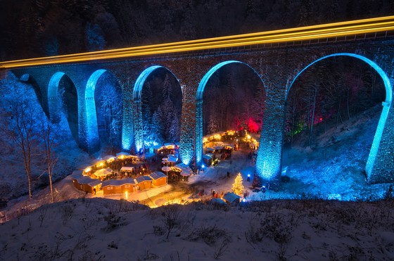 Weihnachtsmarkt Ravennaschlucht Hochschwarzwald